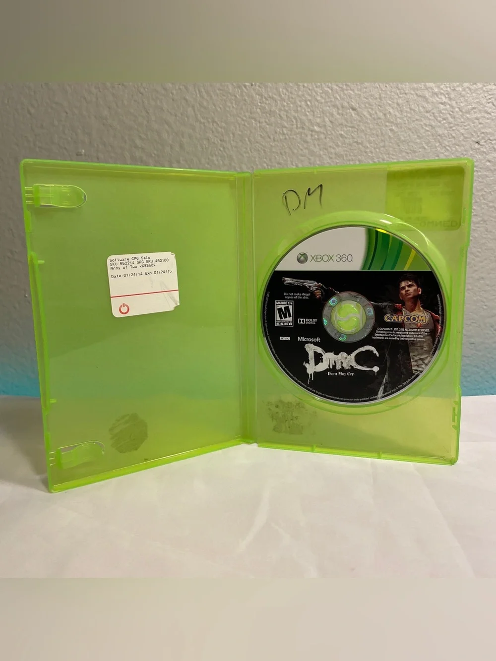 DMC: Devil May Cry (Microsoft Xbox 360, 2013) Disc Only Tested & Works VideoGame
